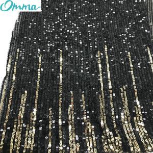 Tela de bordado de lentejuelas de 3 mm